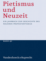 Pietismus und Neuzeit Band 42 – 2016: Ein Jahrbuch zur Geschichte des neueren Protestantismus