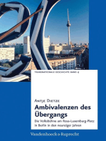 Ambivalenzen des Übergangs: Die Volksbühne am Rosa-Luxemburg-Platz in Berlin in den neunziger Jahren