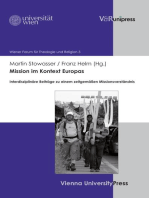 Mission im Kontext Europas: Interdisziplinäre Beiträge zu einem zeitgemäßen Missionsverständnis