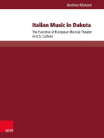 Italian Music in Dakota: The Function of European Musical Theater in U.S. Culture