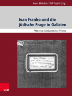 Ivan Franko und die jüdische Frage in Galizien: Interkulturelle Begegnungen und Dynamiken im Schaffen des ukrainischen Schriftstellers