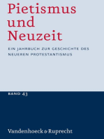 Pietismus und Neuzeit Band 43 – 2017: Ein Jahrbuch zur Geschichte des neueren Protestantismus