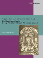 Die Macht der Musik: Georg Friedrich Händels Alexander's Feast: Interdisziplinäre Studien