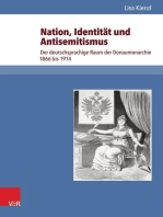 Nation, Identität und Antisemitismus: Der deutschsprachige Raum der Donaumonarchie 1866 bis 1914