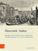 Österreich. Italien: Beiträge zur Geschichte einer europäischen Nachbarschaft im 19. und 20. Jahrhundert