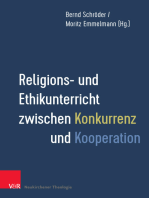 Religions- und Ethikunterricht zwischen Konkurrenz und Kooperation