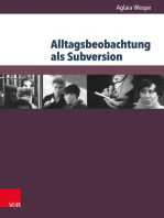 Alltagsbeobachtung als Subversion: Leningrader Dokumentarfilm im Spätsozialismus