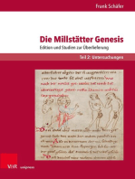 Die Millstätter Genesis: Edition und Studien zur Überlieferung. Teil 2: Untersuchungen