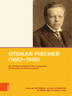 Otokar Fischer (1883–1938): Ein Prager Intellektueller zwischen Dichtung und Wissenschaft