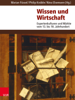 Wissen und Wirtschaft: Expertenkulturen und Märkte vom 13. bis 18. Jahrhundert