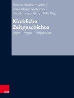 Kirchliche Zeitgeschichte: Bilanz – Fragen – Perspektiven