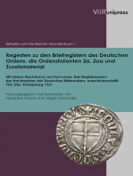 Regesten zu den Briefregistern des Deutschen Ordens: die Ordensfolianten 2a, 2aa und Zusatzmaterial: Mit einem Nachdruck von Kurt Lukas: Das Registerwesen der Hochmeister des Deutschen Ritterordens, maschinenschriftl. Phil. Diss. Königsberg 1921