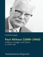Paul Althaus (1888–1966): Professor, Prediger und Patriot in seiner Zeit