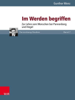 Im Werden begriffen: Zur Lehre vom Menschen bei Pannenberg und Hegel
