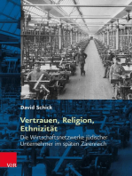 Vertrauen, Religion, Ethnizität: Die Wirtschaftsnetzwerke jüdischer Unternehmer im späten Zarenreich