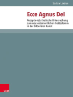 Ecce Agnus Dei: Rezeptionsästhetische Untersuchung zum neutestamentlichen Gotteslamm in der bildenden Kunst