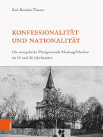 Konfessionalität und Nationalität: Die evangelische Pfarrgemeinde Marburg/Maribor im 19. und 20. Jahrhundert
