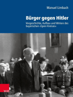 Bürger gegen Hitler: Vorgeschichte, Aufbau und Wirken des bayerischen »Sperr-Kreises«