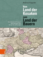 Vom Land der Kosaken zum Land der Bauern: Die Ukraine im Horizont des Westens vom 16. bis 19. Jahrhundert