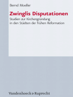 Zwinglis Disputationen