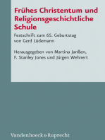 Frühes Christentum und Religionsgeschichtliche Schule