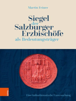 Siegel der Salzburger Erzbischöfe als Bedeutungsträger: Eine kulturhistorische Untersuchung
