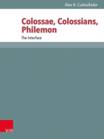 Colossae, Colossians, Philemon