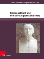 Immanuel Kant und sein Wirkungsort Königsberg: Universität, Geschichte und Erinnerung heute