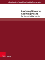 Analysing Discourse, Analysing Poland: The Case of a Political Interview