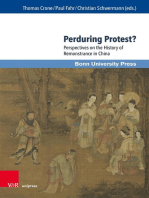 Perduring Protest?: Perspectives on the History of Remonstrance in China