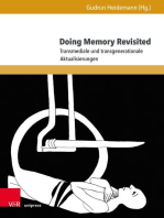 Doing Memory Revisited: Transmediale und transgenerationale Aktualisierungen