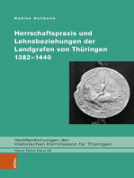 Herrschaftspraxis und Lehnsbeziehungen der Landgrafen von Thüringen 1382–1440