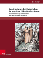 Konstruktionen christlichen Lebens im populären Frühmittelalter-Roman: Eine Untersuchung zum Verhältnis von Geschichte und Gegenwart