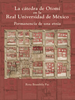 La cátedra de Otomí en la Real Universidad de México: Permanencia de una etnia