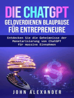 Die ChatGPT Geldverdienen Blaupause für Entrepreneure