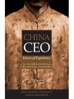 China CEO: Voices of Experience from 20 International Business Leaders