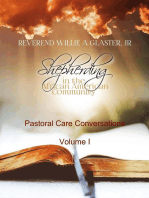 Shepherding in the African American Community - Pastoral Care Conversations: Volume I, #1