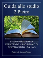 Guida allo studio: 2 Pietro: Studio versetto per versetto del libro biblico di 2 Pietro, capitoli da 1 a 3