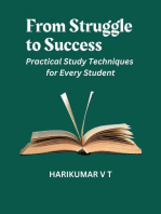 From Struggle to Success: Practical Study Techniques for Every Student