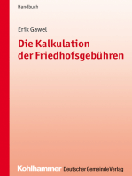 Die Kalkulation der Friedhofsgebühren: Handbuch für die Praxis