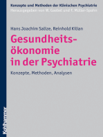 Gesundheitsökonomie in der Psychiatrie: Konzepte, Methoden, Analysen