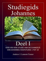 Studiegids: Johannes Deel I: Vers-vir-vers-studie van die evangelie van Johannes Hoofstukke 1 tot 10