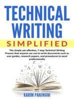 Technical Writing Simplified