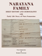 Narayana Family: Brief History and Demography: With Early Life Story of Nara Somaratne