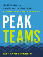 Peak Teams: Mastering the Habits of Unstoppable Venture-Backed Companies