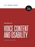 Voice Content and Usability