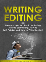 Writing Editing: 3-in-1 Guide to Master How to Proofread, Edit Writing, Editing Fiction Books & Be a Copy Editor