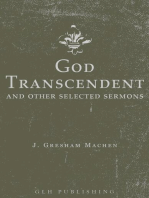 God Transcendent and Other Selected Sermons