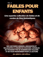 Fables pour enfants Une superbe collection de fables et de contes de fées fantastiques. (Vol.8): Des histoires uniques, amusantes et relaxantes à l'heure du coucher, capables de transmettre de nombreuses valeurs et de vous passionner pour la lecture