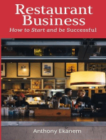 Restaurant Business: How to Start and Be Successful